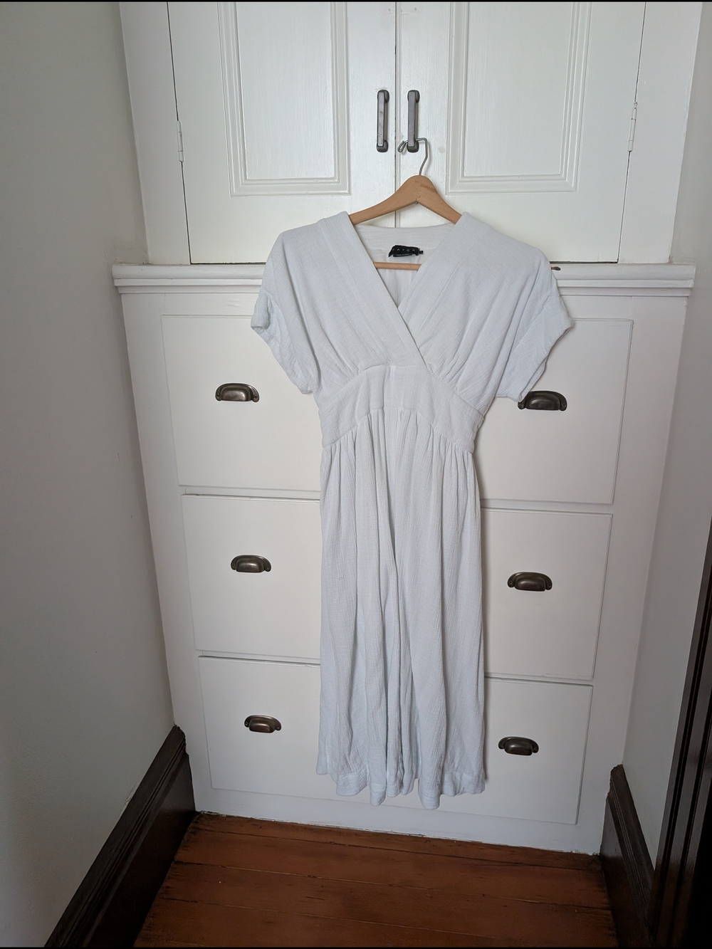 HATCH White Carolina Dress Size 1 Maternity